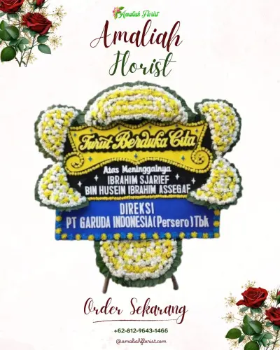 Papan Bunga Duka di Kesenden